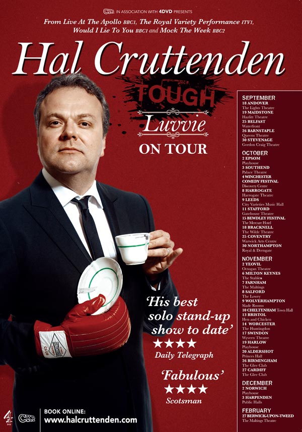 Hal Cruttenden Tour Flyer & Poster Design